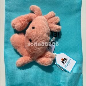 Jellycat Fluffy Crab Brand New With Dust Bag